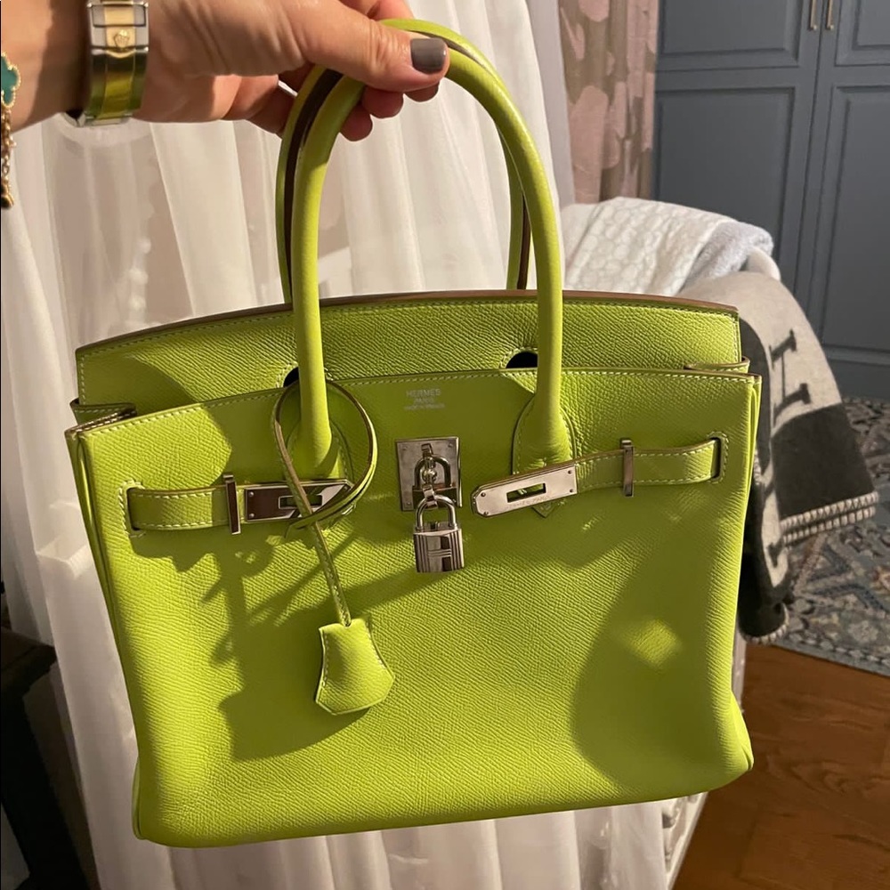SOLD❗️Hermès Birkin 30 Epsom Kiwi - Picture 1 of 16